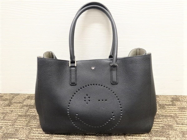 【極美品】アニヤハインドマーチ ビジネスバッグ スマイル 黒 レザー 2way 楽天市場】【11/20限定・最大2万円OFFクーポン配布中】ANYA HINDMARCH